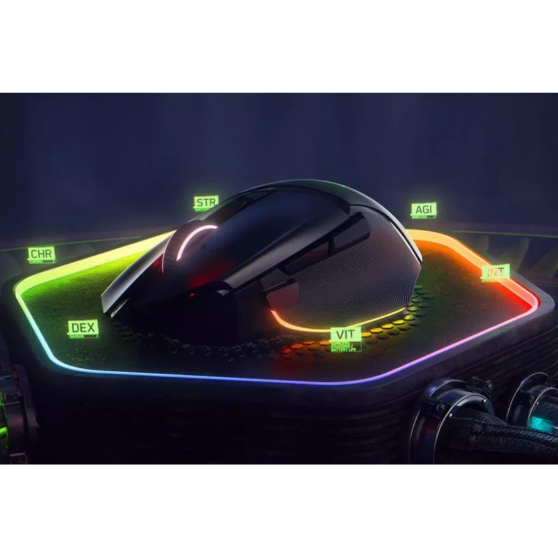 RAZER Basilisk V3 Pro Pritaikoma Belaidė Žaidimų Pelė su Razer HyperScroll Tilt Ratuku