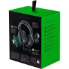 Laidinis žaidimų ausinių komplektas Razer BlackShark V2 X, 3.5 mm, 32 Ω, 100 dB, triukšmą slopinantis boom mikrofonas, 1.3 m laidas, žalia/juoda