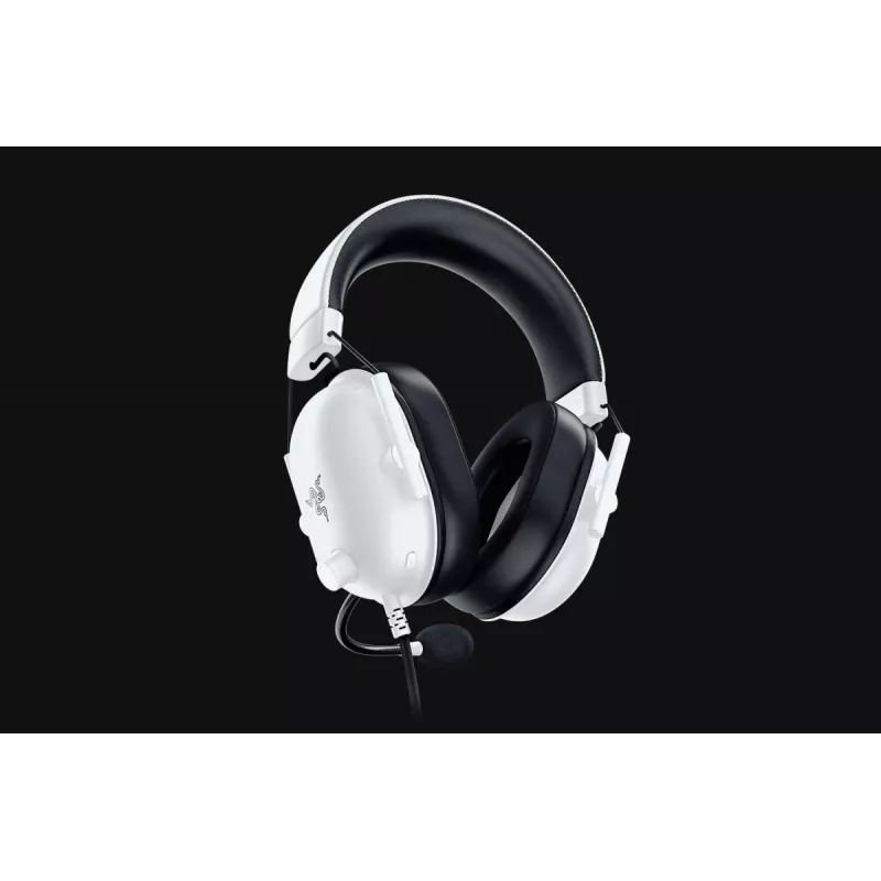 RAZER Ausinės BlackShark V2 X - Stereo - 3,5 mm lizdas - Baltos - Daugiaplatformės