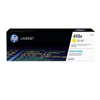 HP 410X High Yield geltona originali lazerinė kasetė, 5000 puslapių, 1 vnt.