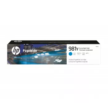 HP 981Y Extra High Yield Cyan Original PageWide kasetė
