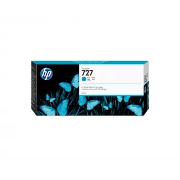 HP 727 300 ml Cyan kasetė, skirta HP DesignJet T1530, T2530, T930