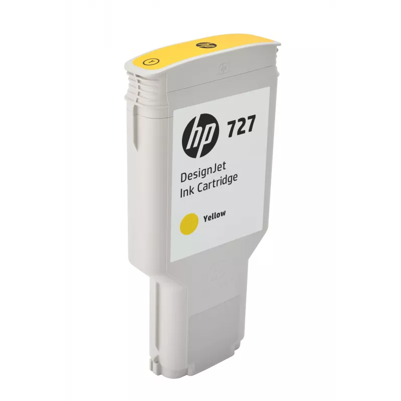 HP 727 300 ml geltona DesignJet rašalo kasetė