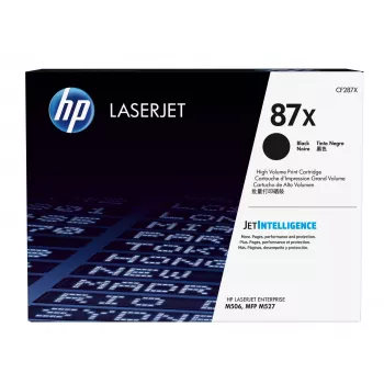 HP 87X didelės išeigos juodas originalus LaserJet tonerių kasetė, 18000 puslapių, juoda, 1 vnt.