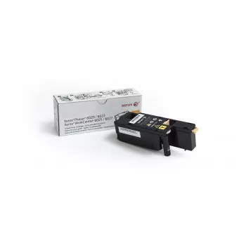 Xerox originalus geltonas standartinės talpos toneris Phaser® 6020/6022, WorkCentre® 6025/6027 (1000 puslapių) - 106R02758