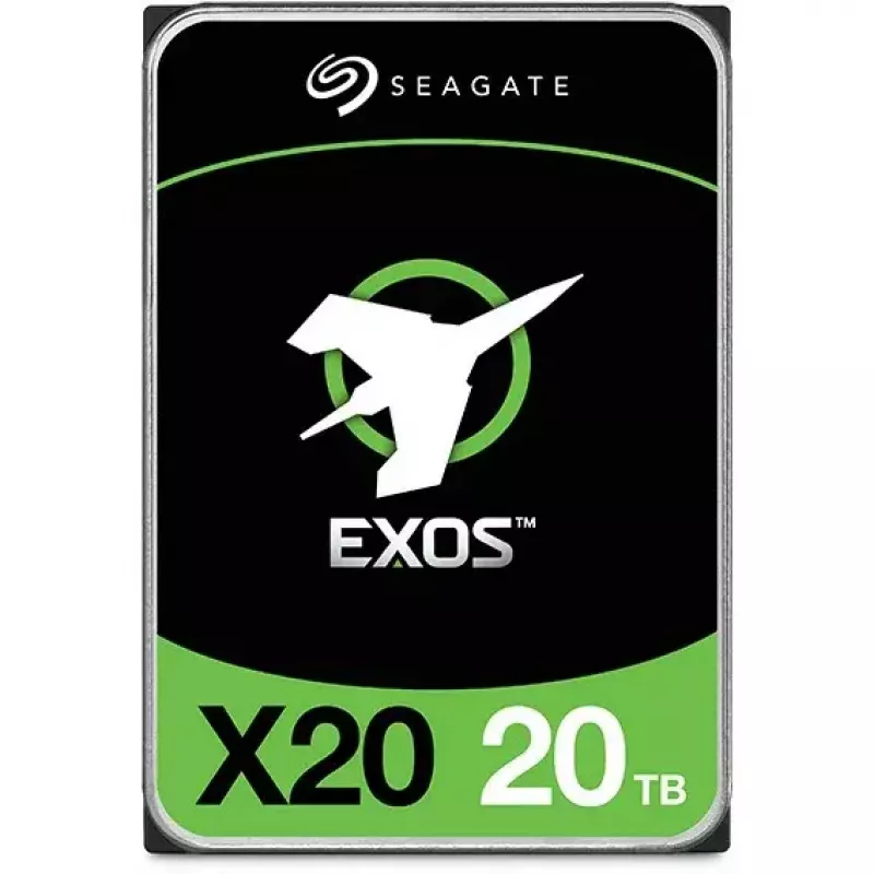 Seagate Enterprise Exos X20 20 TB vidinis standusis diskas 7200 RPM 3,5 colio SATA III