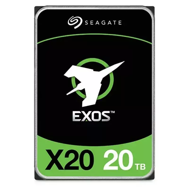 Seagate Enterprise Exos X20 20 TB vidinis standusis diskas 7200 RPM 3,5 colio SATA III