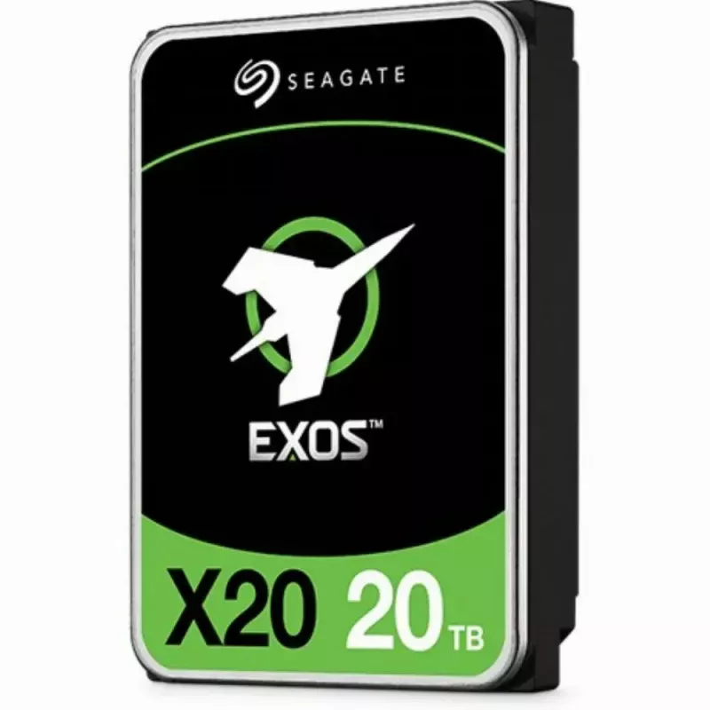 Seagate Enterprise Exos X20 20 TB vidinis standusis diskas 7200 RPM 3,5 colio SATA III