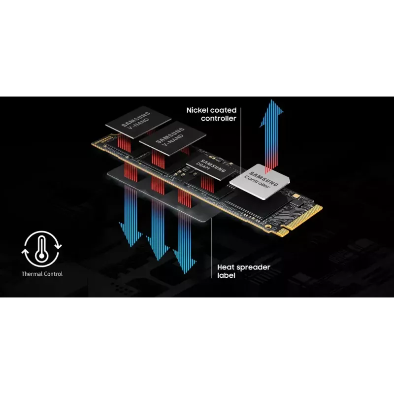 SSD diskas Samsung 8 TB M.2 PCI Express 5.0 NVMe V-NAND TLC MZ-VAP8T0