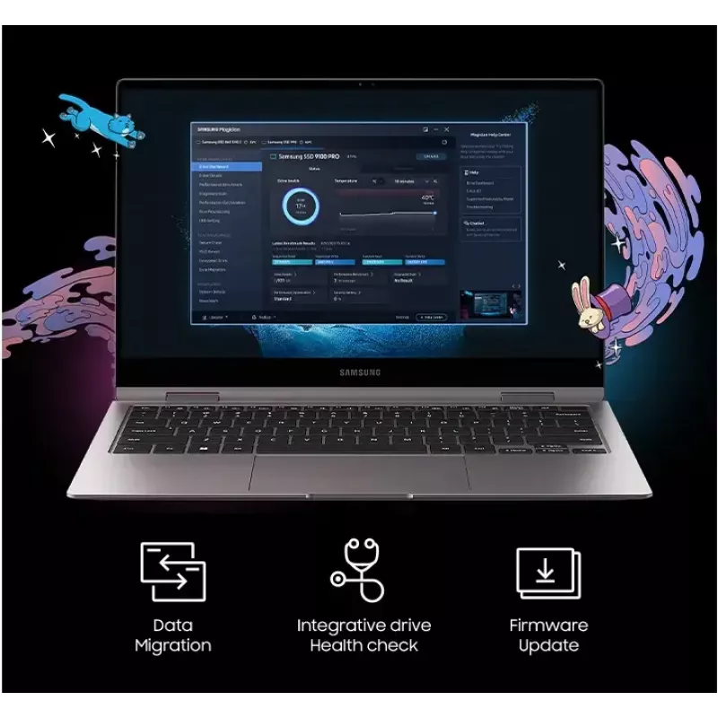 SSD diskas Samsung 8 TB M.2 PCI Express 5.0 NVMe V-NAND TLC MZ-VAP8T0