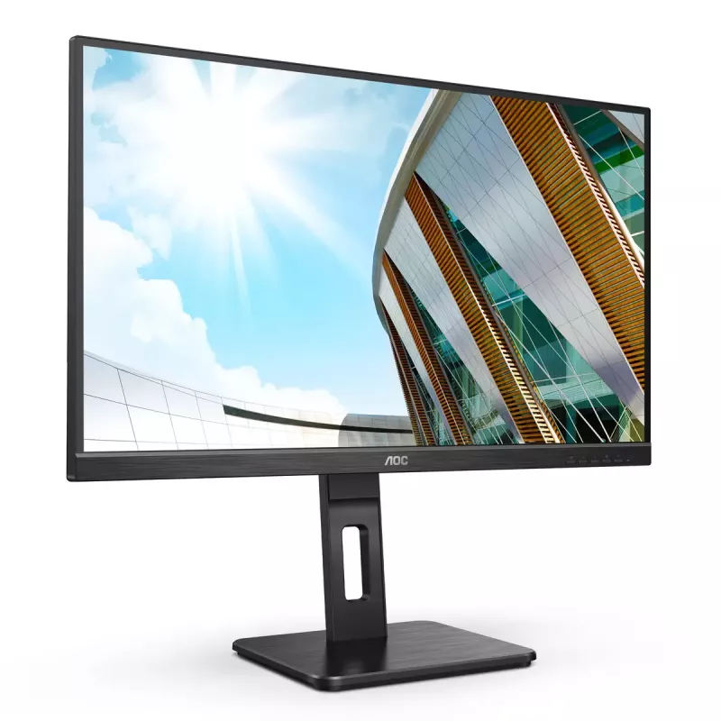 AOC U27P2CA monitorius 68,6 cm (27 colių) 3840 x 2160 pikselių 4K Ultra HD LED juodas