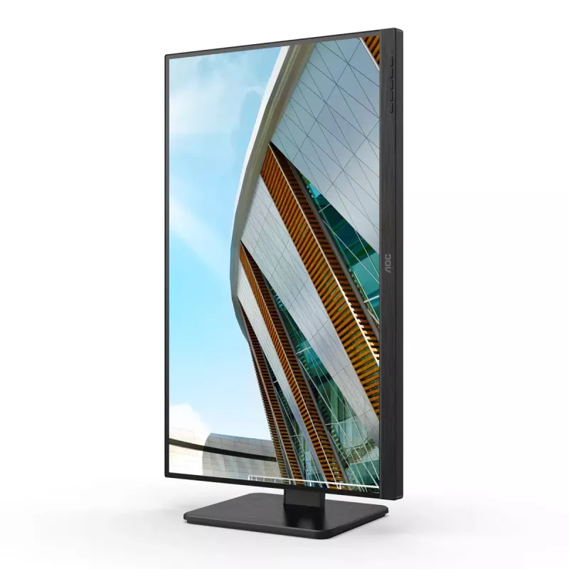 AOC U27P2CA monitorius 68,6 cm (27 colių) 3840 x 2160 pikselių 4K Ultra HD LED juodas