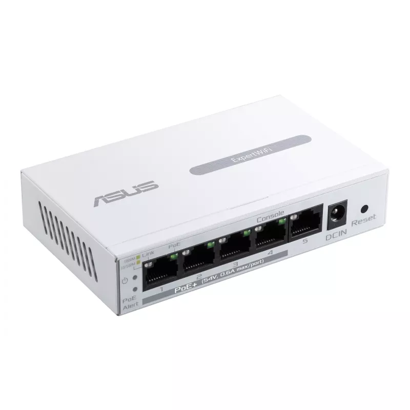 ASUS ExpertWiFi EBP15 valdomas Gigabit Ethernet (10/100/1000) maitinimas per Ethernet (PoE) baltas