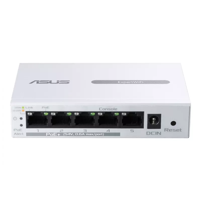 ASUS ExpertWiFi EBP15 valdomas Gigabit Ethernet (10/100/1000) maitinimas per Ethernet (PoE) baltas