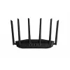 ASUS TUF Gaming BE6500 (TUF-BE6500) belaidis maršrutizatorius 2.5 Gigabit Ethernet dviejų juostų (2,4 GHz / 5 GHz) juodas