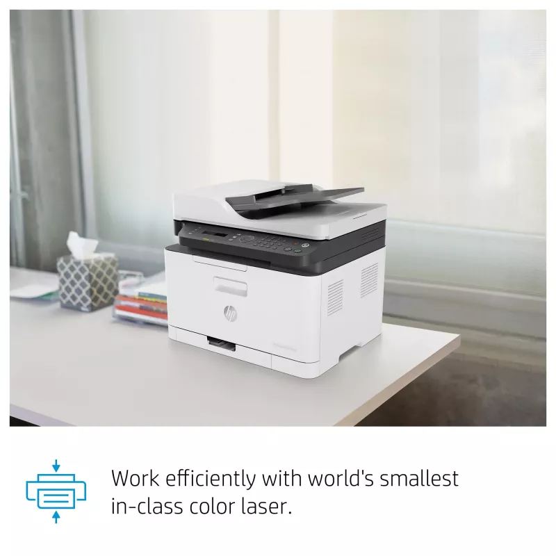 HP Color Laser MFP 179fnw spalvotas lazerinis daugiafunkcis įrenginys, A4, 600 x 600 DPI, juodas/baltas