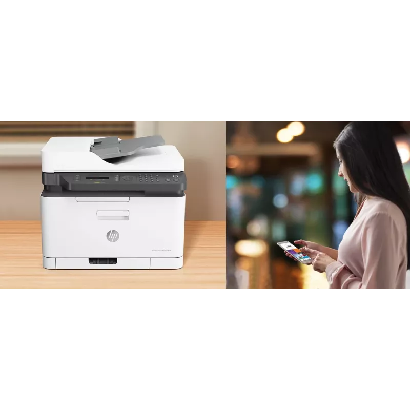 HP Color Laser MFP 179fnw spalvotas lazerinis daugiafunkcis įrenginys, A4, 600 x 600 DPI, juodas/baltas