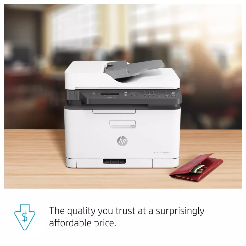 HP Color Laser MFP 179fnw spalvotas lazerinis daugiafunkcis įrenginys, A4, 600 x 600 DPI, juodas/baltas