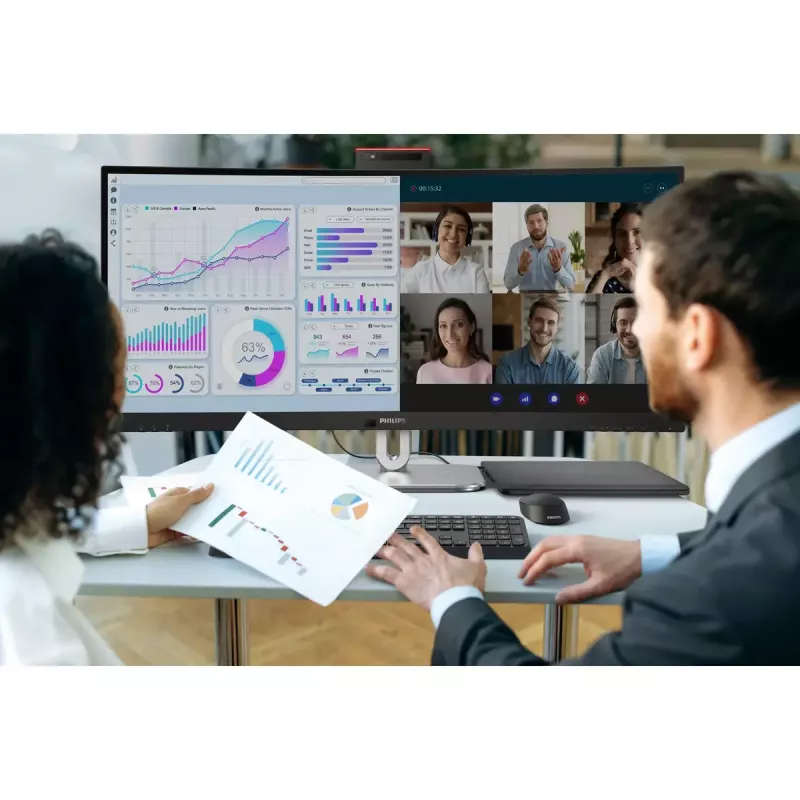 Philips 6000 serijos 34B2U6603CH/00 monitorius 86,4 cm (34 col.) 3440 x 1440 pikselių Wide Quad HD LCD pilkas