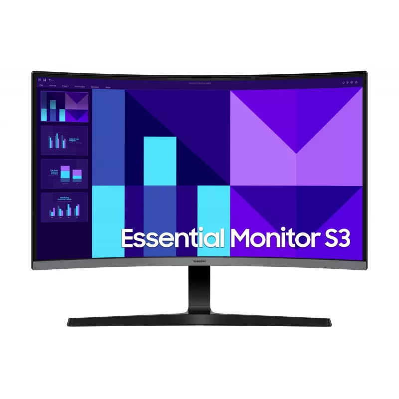 Samsung S39GD 27 colių lenktas monitorius Full HD 1920 x 1080 VA LCD juodas