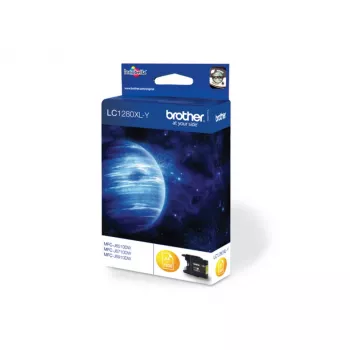 Brother LC1280XLY original rašalo kasetė 1 vnt. Didelės talpos (High Yield) geltona
