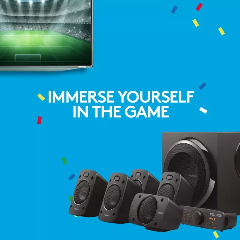 LOGITECH Z906 5.1 erdvinio garso sistema