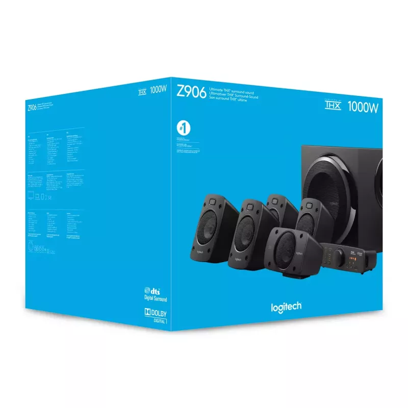 LOGITECH Z906 5.1 erdvinio garso sistema