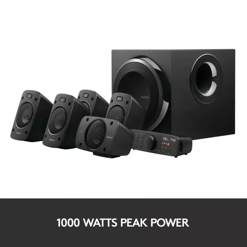 LOGITECH Z906 5.1 erdvinio garso sistema