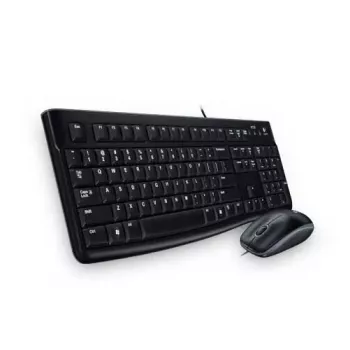 Klaviatūros ir pelės rinkinys Logitech Desktop MK120