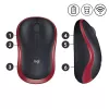 Pelė Logitech M185 Wireless Raudona