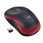 Pelė Logitech M185 Wireless Raudona