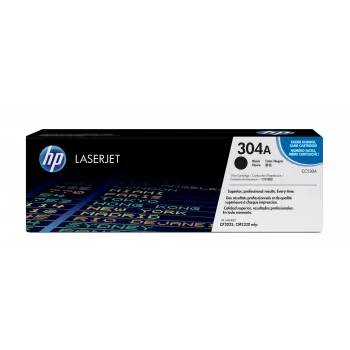 HP 304A juodas originalus lazerinio spausdintuvo kasetė, 3500 puslapių, juoda, 1 vnt.