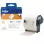 Siuntų etiketės Brother DK11202 juoda ant balto 62 mm
