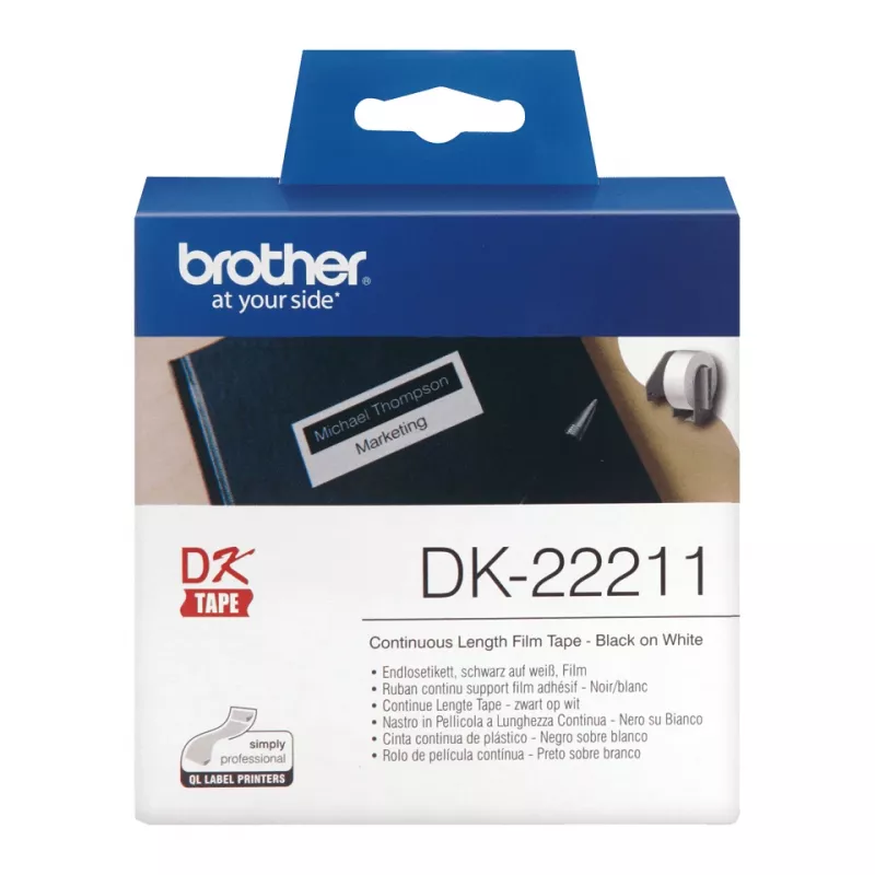 Nuolatinė juostelė Brother DK22211