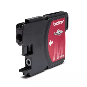 Kasetė Brother LC-1100M raudona 325 puslapiai (5,5 ml) DCP385,585,715,MFC290,490,615