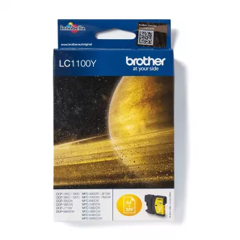Originalus Brother LC1100Y geltonas rašalo kasetė, 1 vnt.