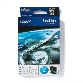 Originalus Brother LC985C rašalo kasetė 1 vnt. Žydra