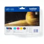 Brother LC1100VALBPDR originalus rašalo kasetės 4 vnt. Juoda, Žydra, Purpurinė, Geltona