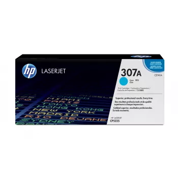 HP 307A žalsvai mėlyna (Cyan) originali lazerinė kasetė