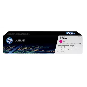 HP 126A rausvai raudonas originalus LaserJet tonerio kasetė, 1000 puslapių, 1 vnt.