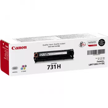 Kasetė Canon 731H Originali Juoda 6000 puslapių