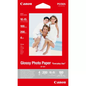 Canon GP-501 blizgus fotopopierius 4x6 col. - 100 lapų, 210 g/m²