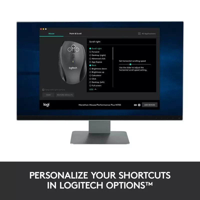 Pelė Logitech Marathon M705 RF Wireless