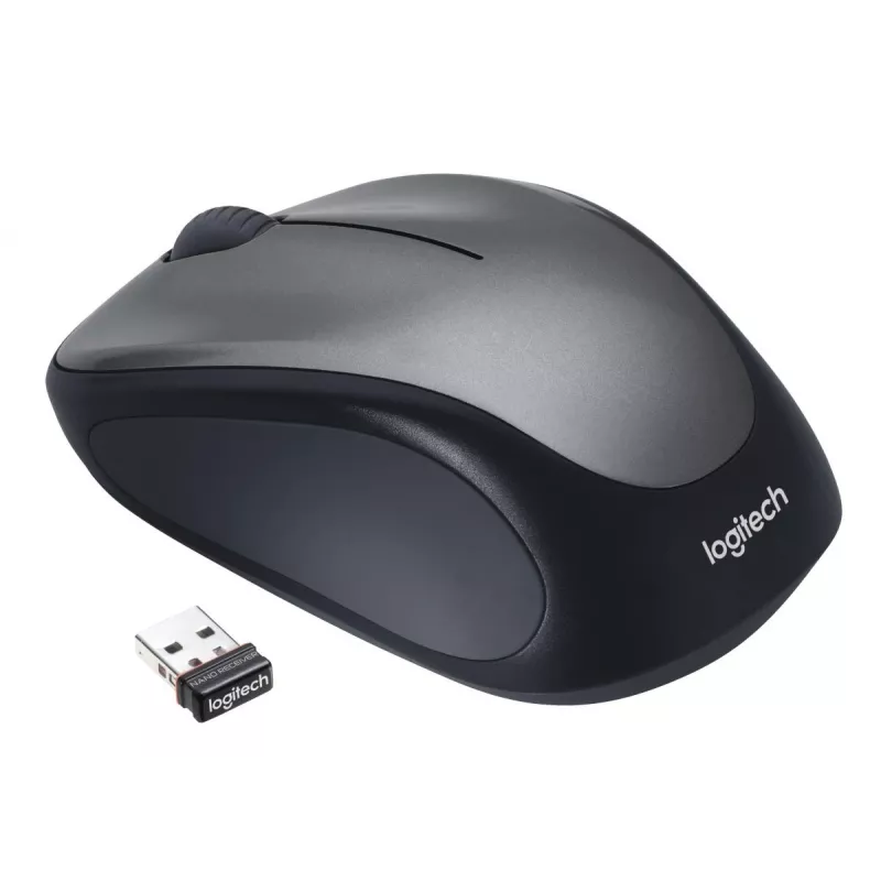 LOGITECH Wireless Mouse M235 Tamsiai Pilka
