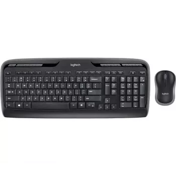 Klaviatūra Logitech Wireless Desktop MK330 Nordic USB
