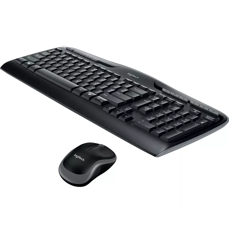 Klaviatūra Logitech Wireless Desktop MK330 Nordic USB