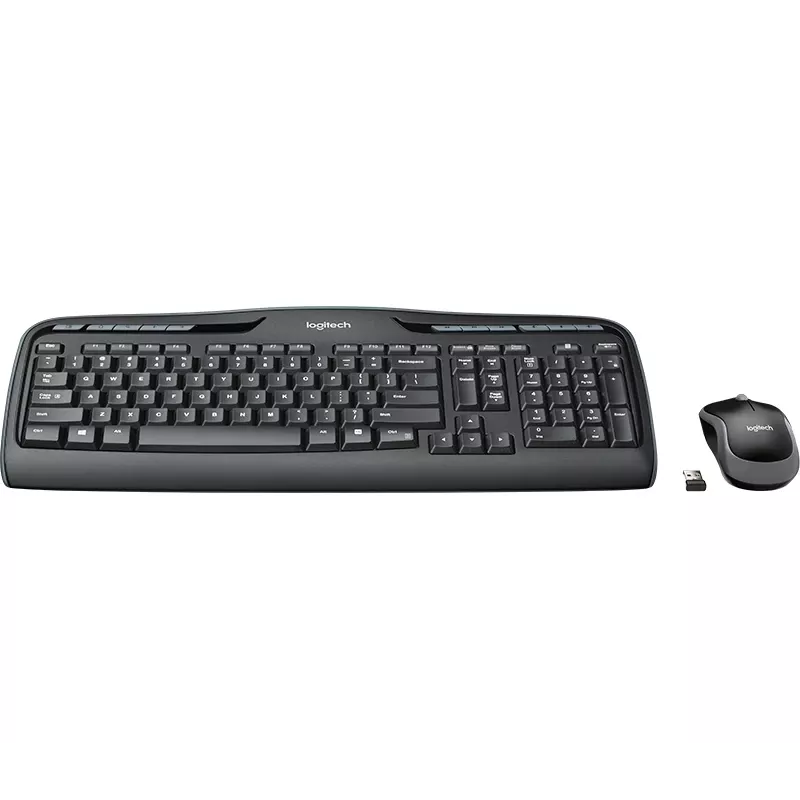 Klaviatūra Logitech Wireless Desktop MK330 Nordic USB
