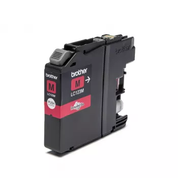 Originalus rašalo kasetė Brother LC123M, 1 vnt., Purpurinė