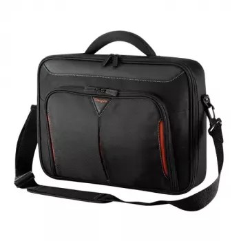 DELL Classic+ 45,7 cm (18 colių) portfelis Juodas, Raudonas