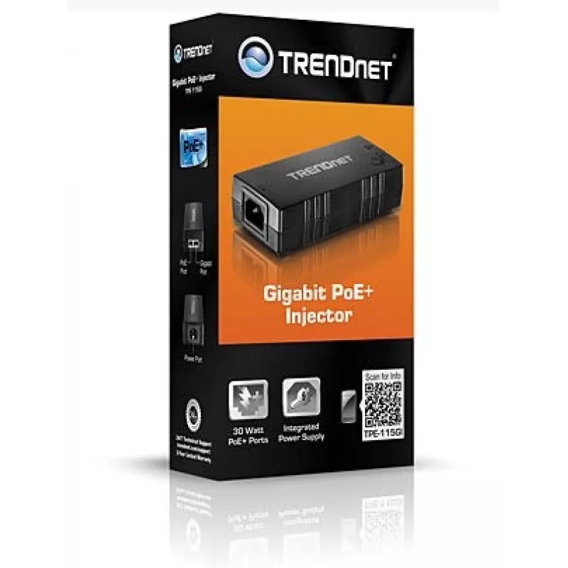 TRENDNET Gigabit PoE+ Injektorius (tpe-115gi)